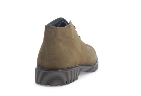 Melluso Uomo Polacchini Camoscio U0550D-227498 Marrone